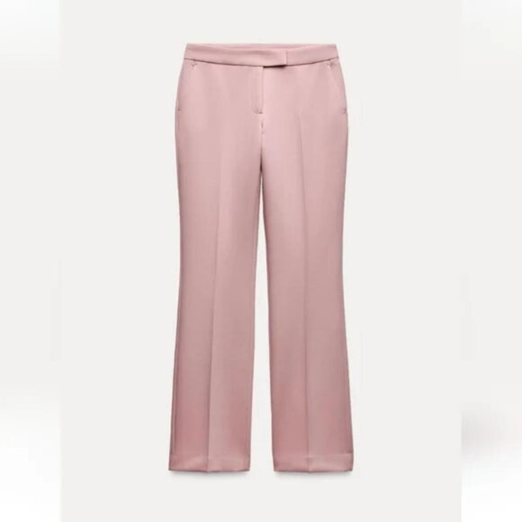 ZARA FLARED HIGH WAIST PANTS - Picture 4 of 6